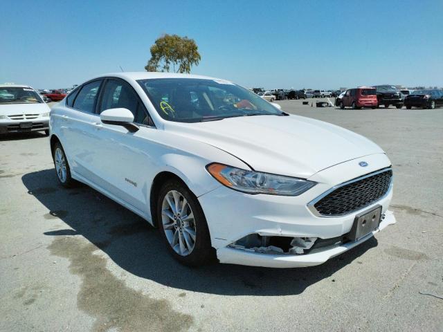 FORD FUSION SE 2017 with VIN 3FA6P0LUXHR287823 - Photo from auction