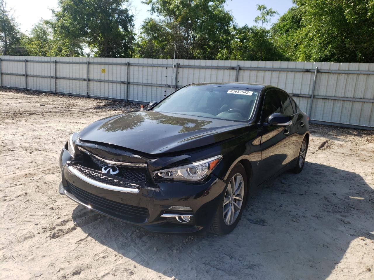 Photo 2 from auction – 2015 INFINITI Q50 BASE with VIN JN1BV7AP2FM340205