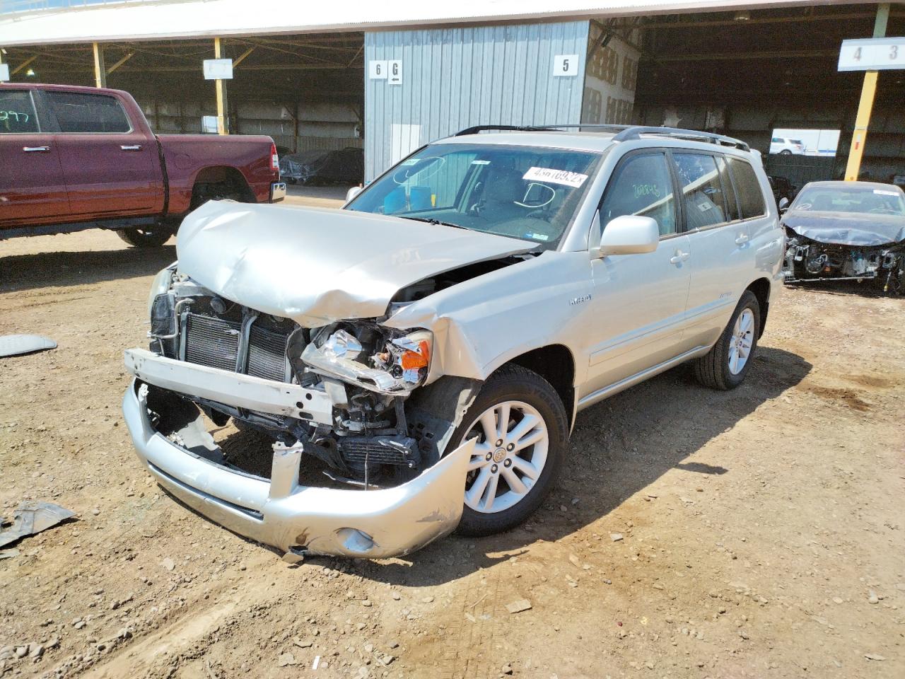 Photo 2 from auction – 2007 TOYOTA HIGHLANDER with VIN JTEDW21A970020546