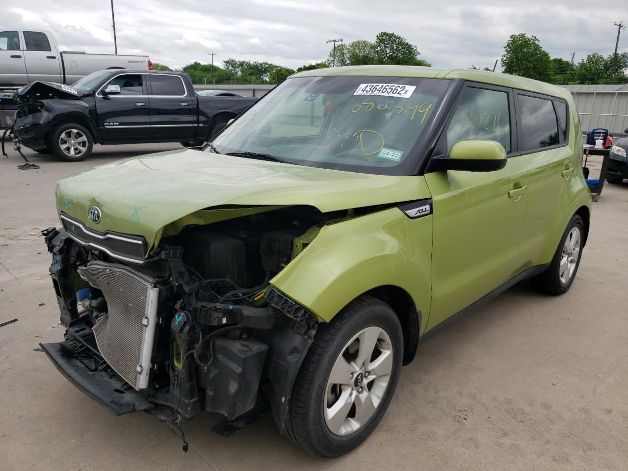 Photo 2 from auction – 2017 KIA SOUL with VIN KNDJN2A28H7880899