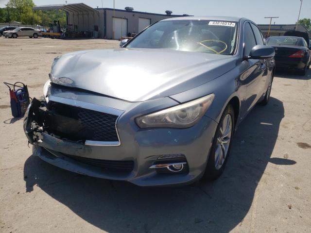 Photo 2 from auction – 2014 INFINITI Q50 BASE with VIN JN1BV7AR3EM691804