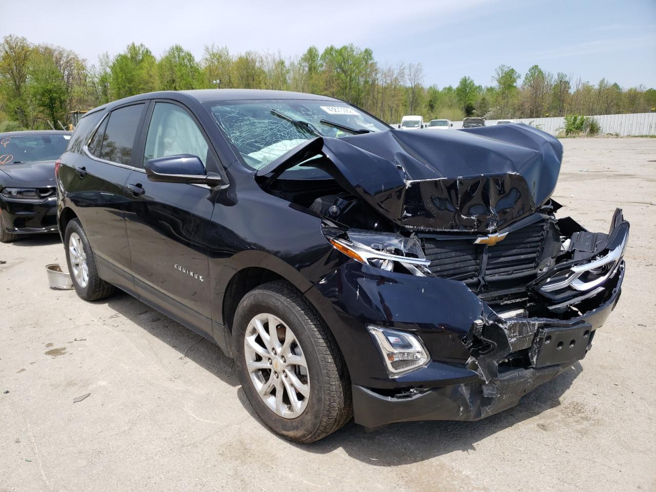 Photo 1 from auction – 2021 CHEVROLET EQUINOX LT with VIN 2GNAXUEVXM6124535