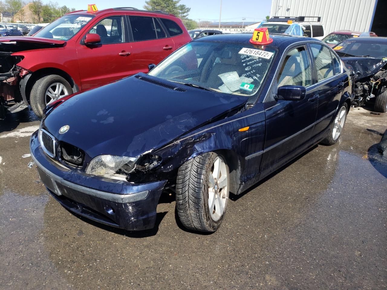 Photo 2 from auction – 2005 BMW 330 I with VIN WBAEV53485KM38910