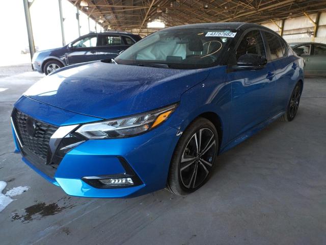 Photo 2 from auction – 2022 NISSAN SENTRA SR with VIN 3N1AB8DV2NY210411