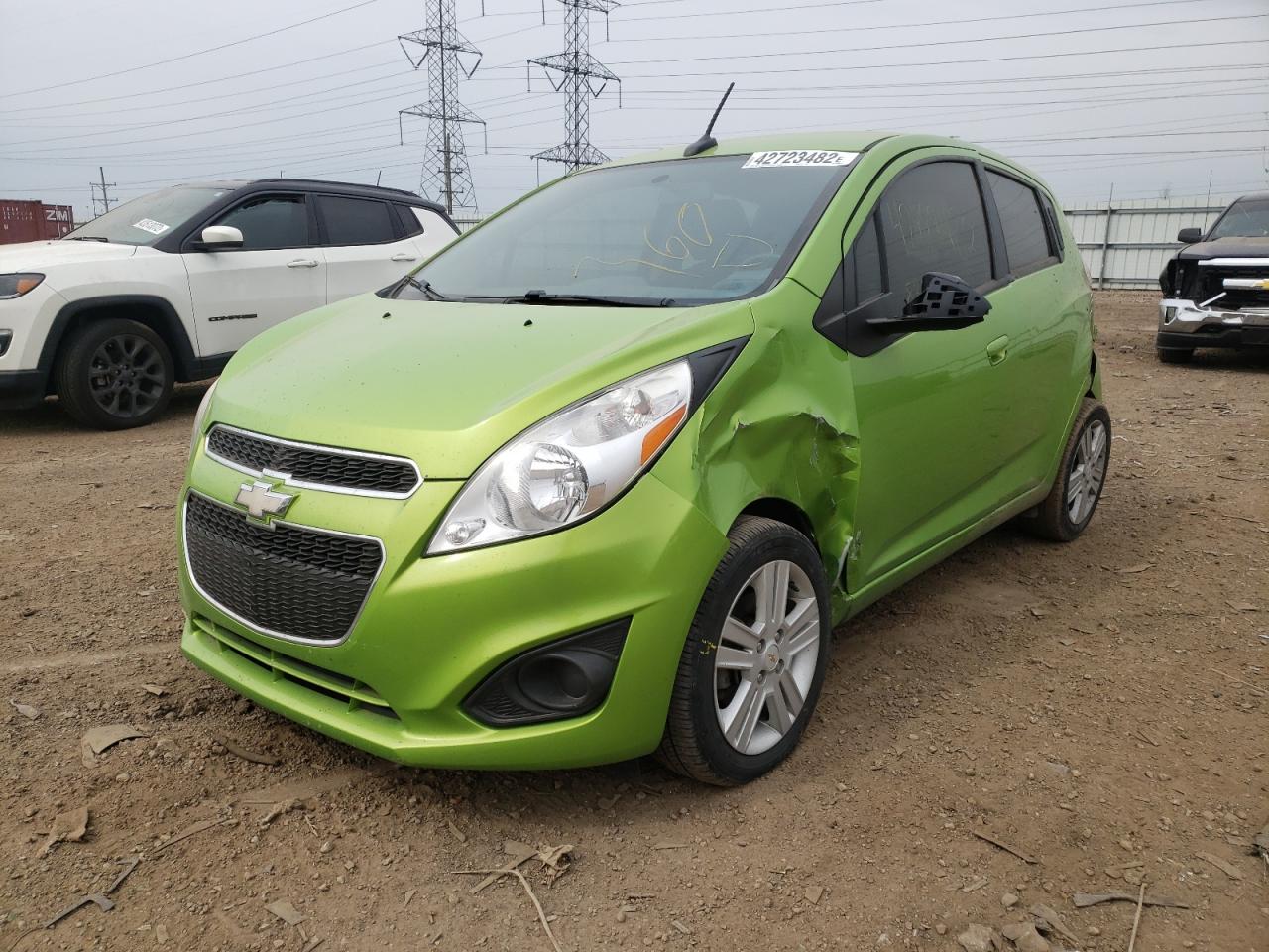 Photo 2 from auction – 2014 CHEVROLET SPARK 1LT with VIN KL8CD6S94EC490411