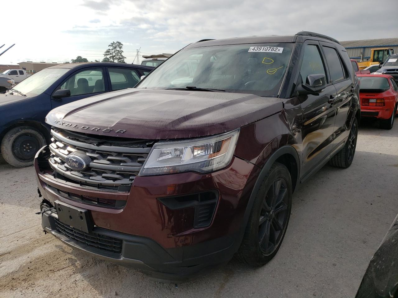 Photo 2 from auction – 2018 FORD EXPLORER X with VIN 1FM5K7D80JGA03431