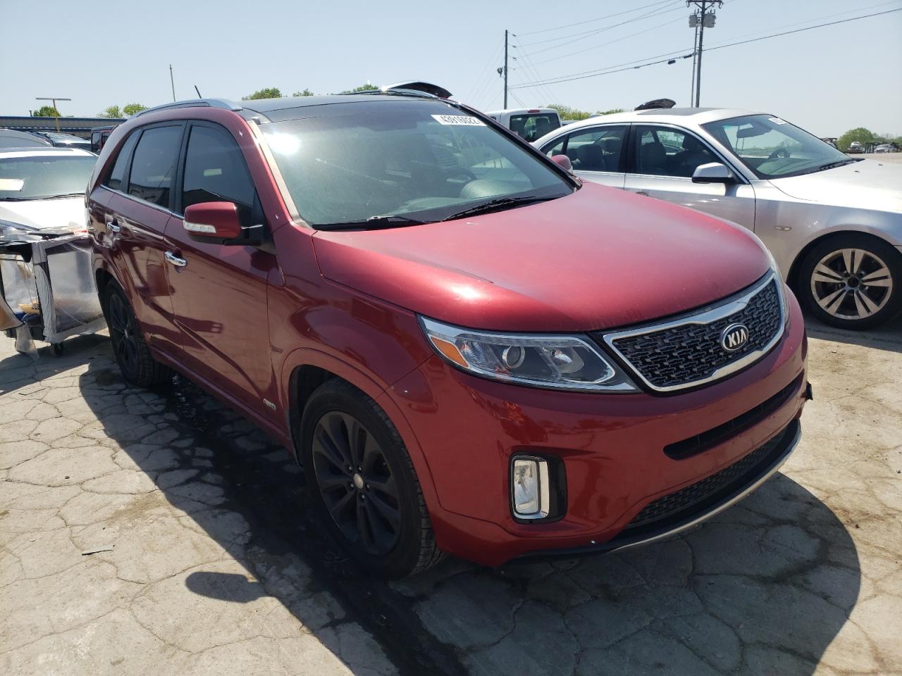 Photo 1 from auction – 2014 KIA SORENTO SX with VIN 5XYKWDA79EG490952