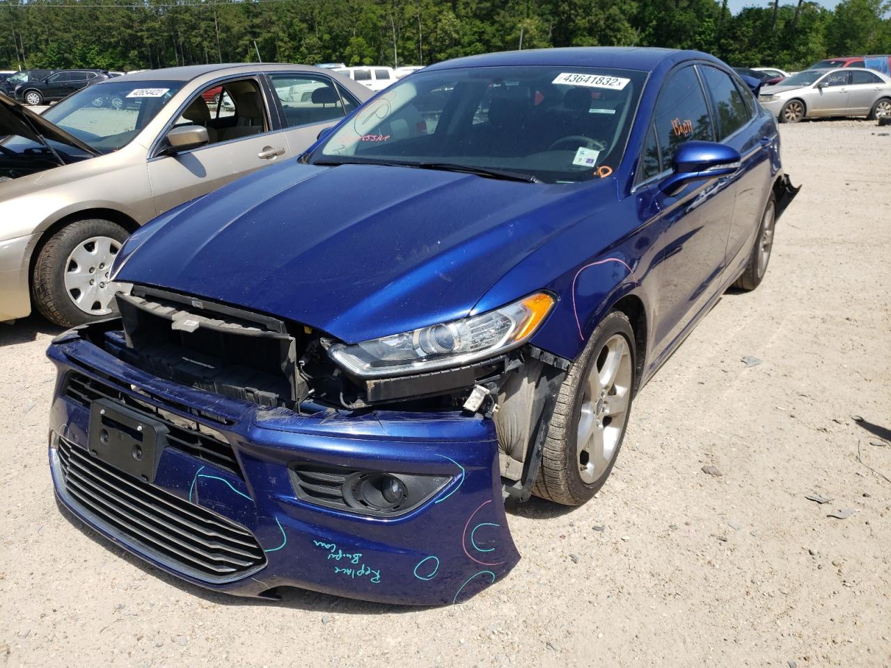 Photo 2 from auction – 2014 FORD FUSION SE with VIN 3FA6P0H79ER365622