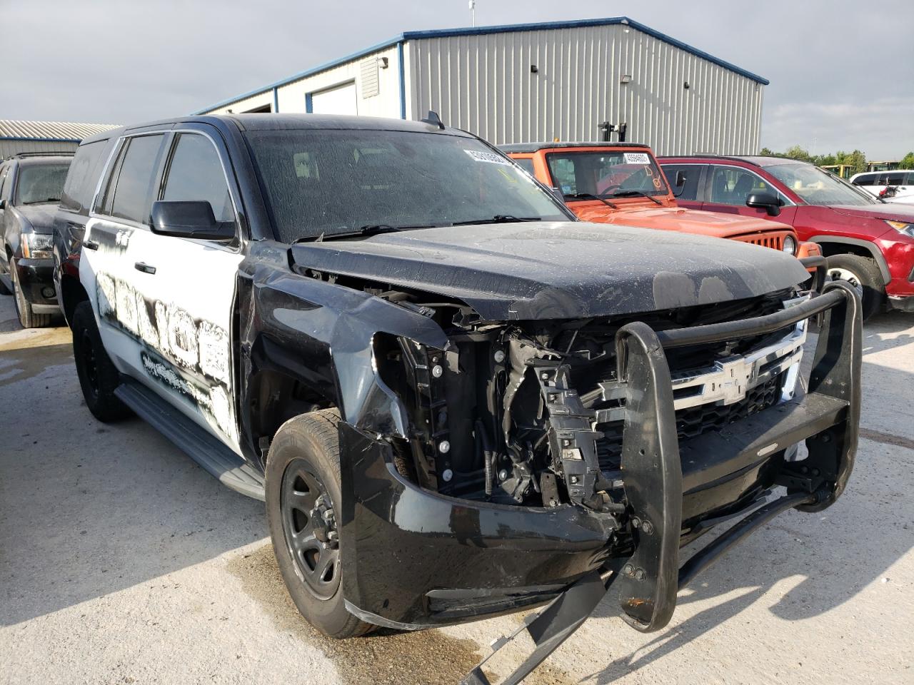CHEVROLET TAHOE POLI 2017 with VIN 1GNLCDEC8HR288346 - Photo from auction