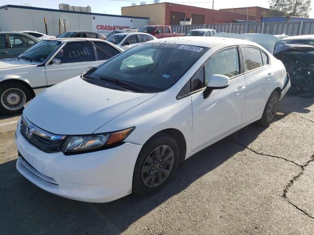 Photo 2 from auction – 2012 HONDA CIVIC LX with VIN 2HGFB2F59CH335732