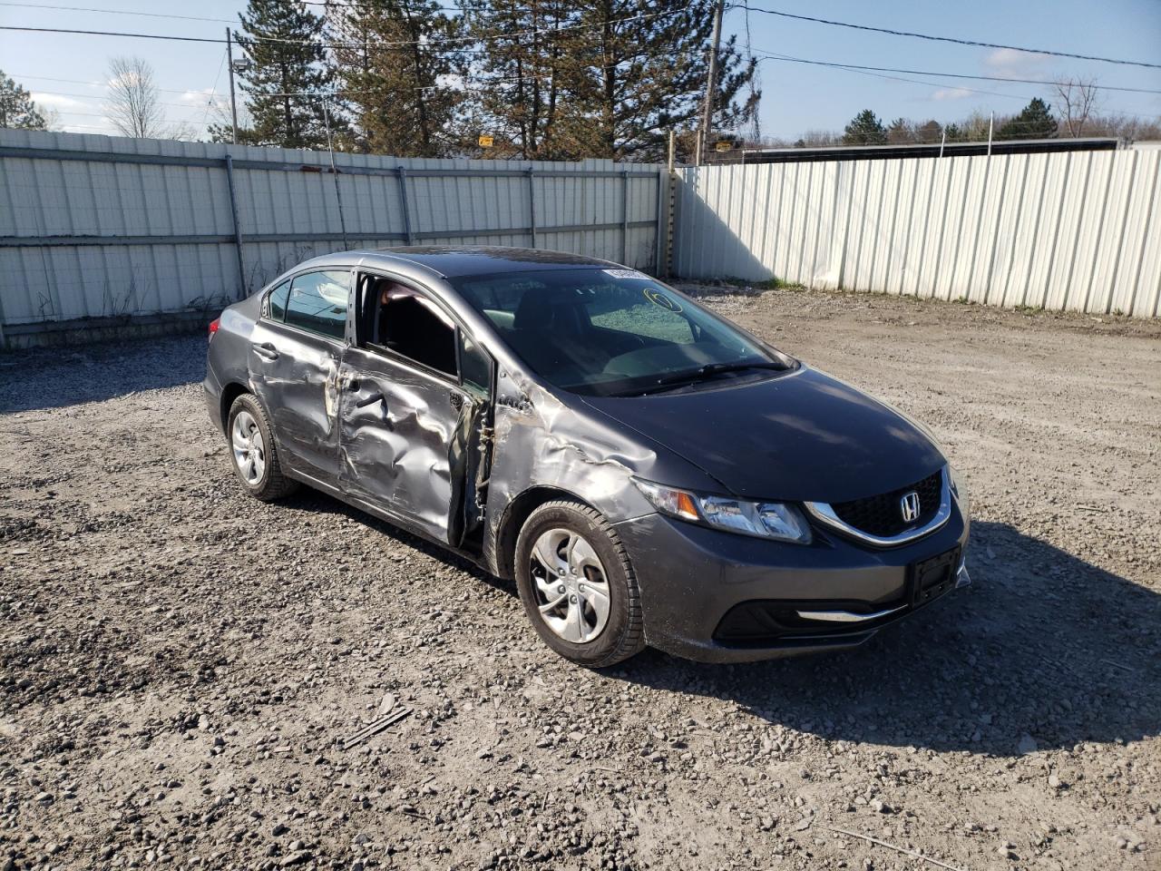 Photo 1 from auction – 2013 HONDA CIVIC LX with VIN 2HGFB2F52DH545641