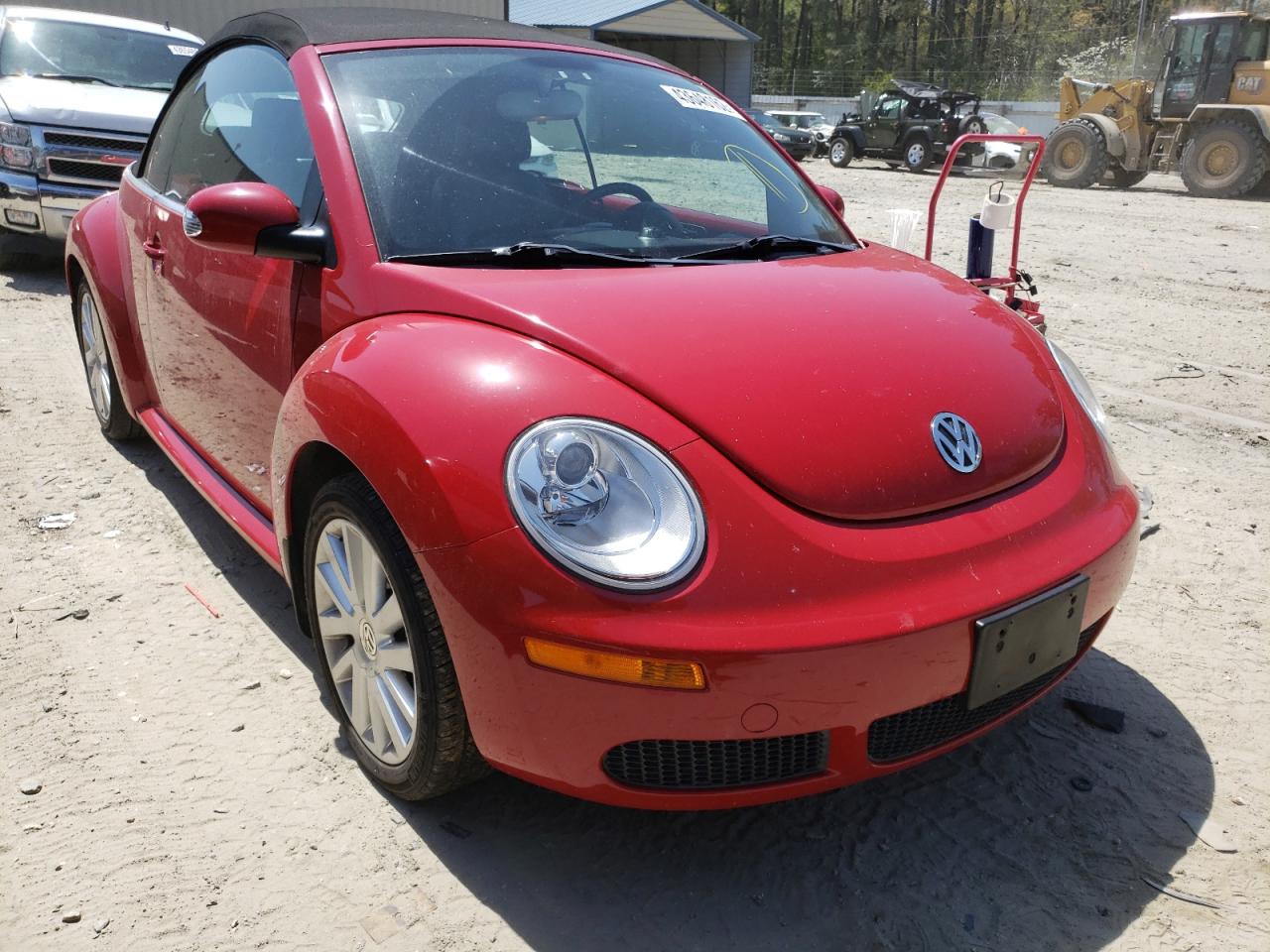 VOLKSWAGEN NEW BEETLE 2008 with VIN 3VWRF31Y48M415579 - Photo from auction