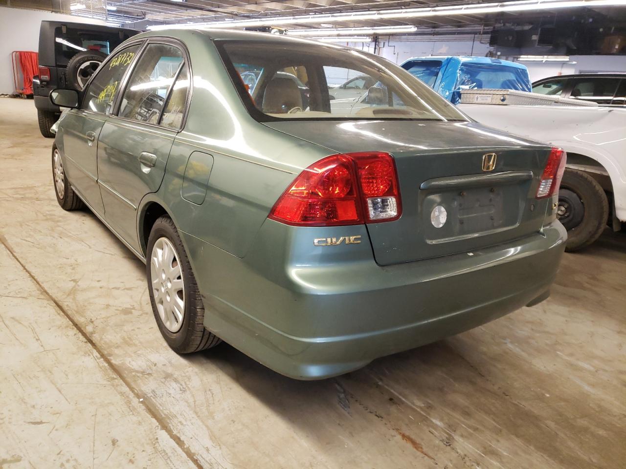 Photo 3 from auction – 2004 HONDA CIVIC LX with VIN 2HGES16574H515251