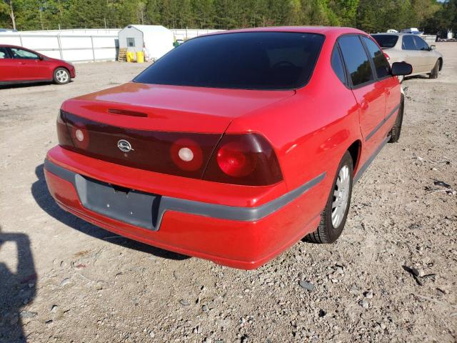 Photo 4 from auction – 2003 CHEVROLET IMPALA with VIN 2G1WF52E239100392