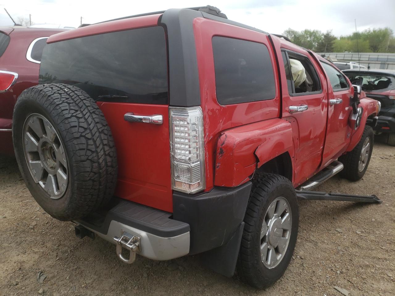 Photo 4 from auction – 2008 HUMMER H3 with VIN 5GTEN13E988137979
