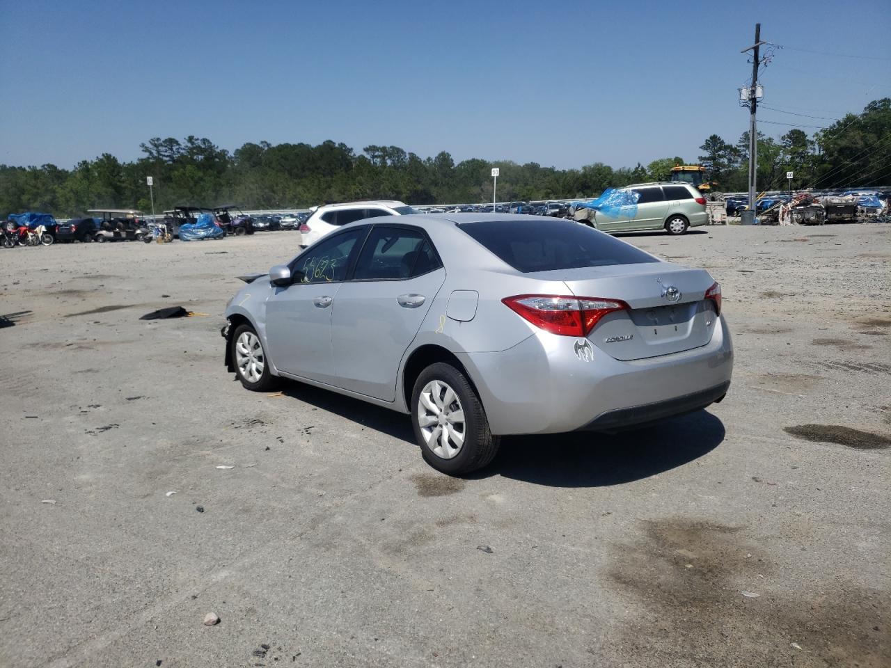 Photo 3 from auction – 2016 TOYOTA COROLLA L with VIN 5YFBURHE6GP430469