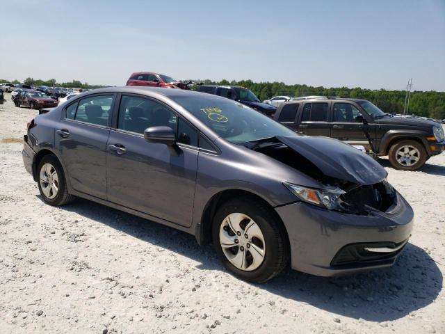 HONDA CIVIC LX 2015 with VIN 19XFB2F56FE059119 - Photo from auction