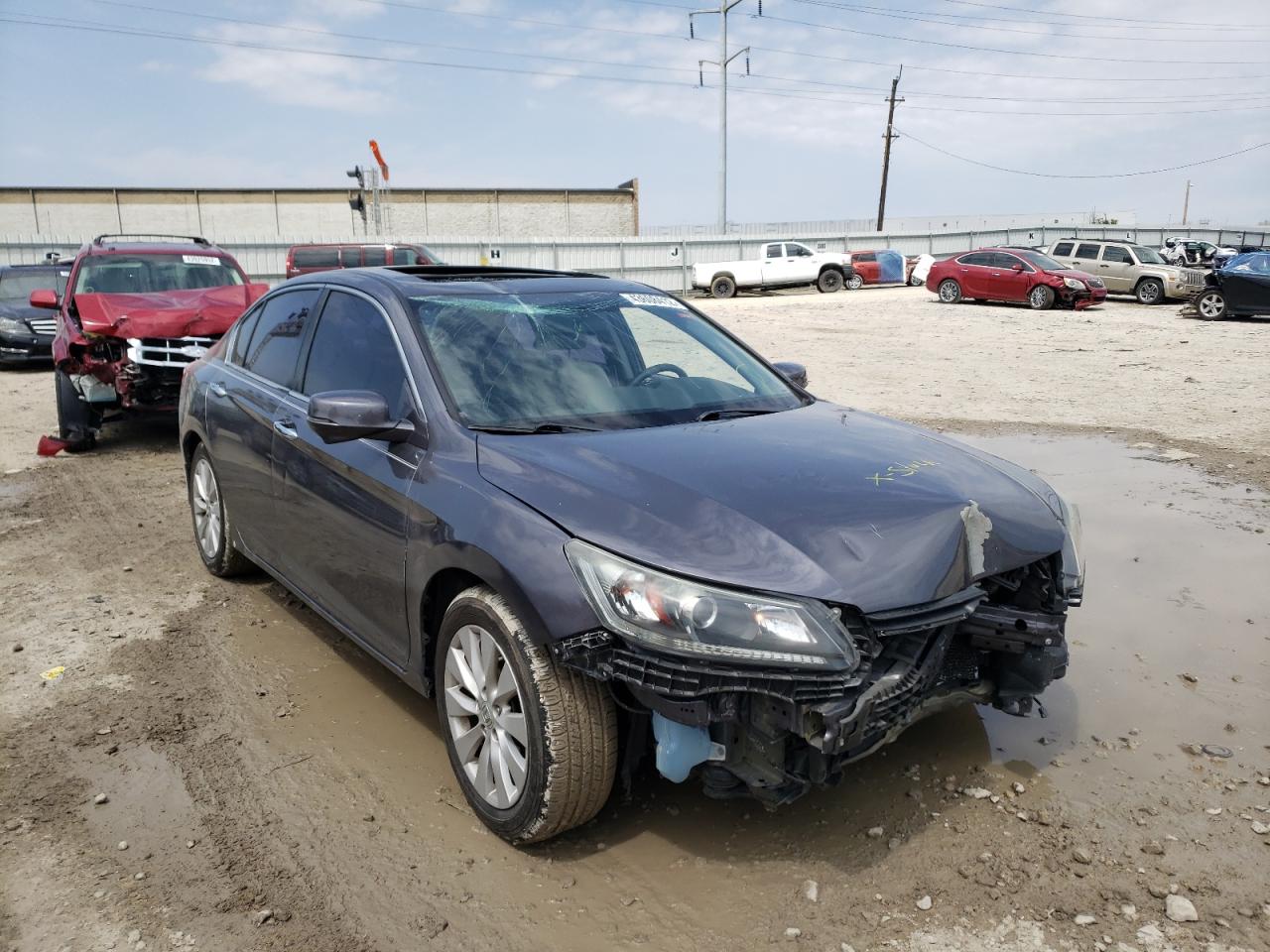 HONDA ACCORD EX 2015 with VIN 1HGCR2F74FA212150 - Photo from auction