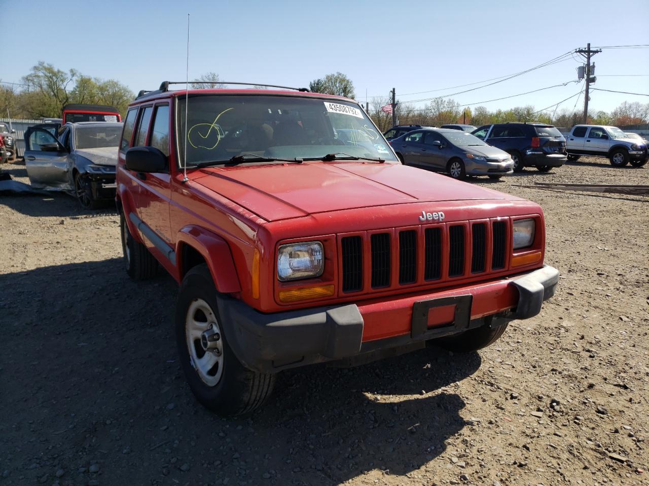 JEEP CHEROKEE 2000 with VIN 1J4FF48S5YL216730 - Photo from auction