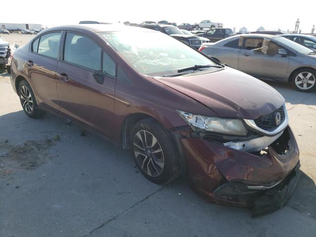 Photo 1 from auction – 2013 HONDA CIVIC LX with VIN 2HGFB2F52DH557952