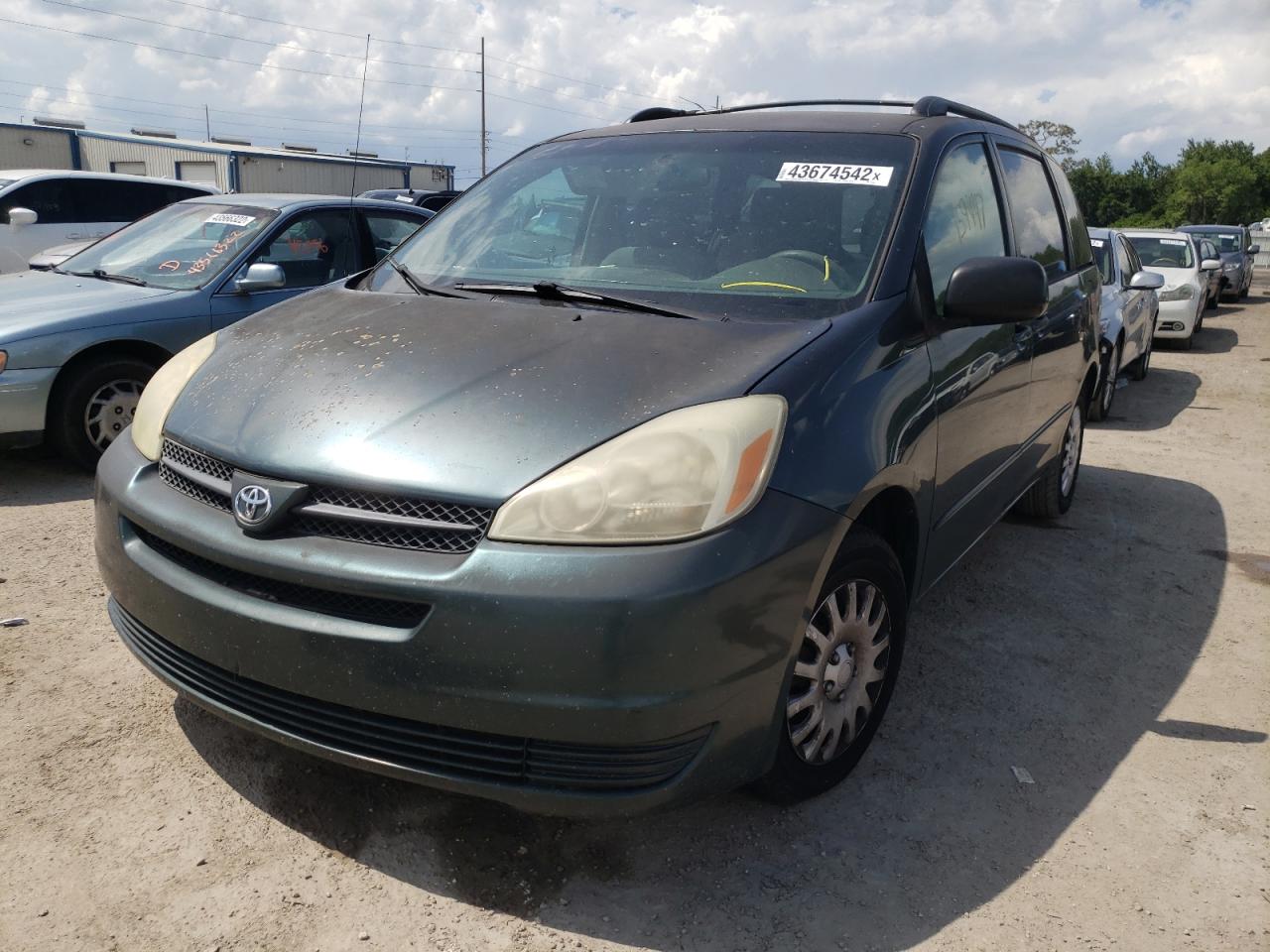 Photo 9 from auction – 2004 TOYOTA SIENNA CE with VIN 5TDZA23C94S184962