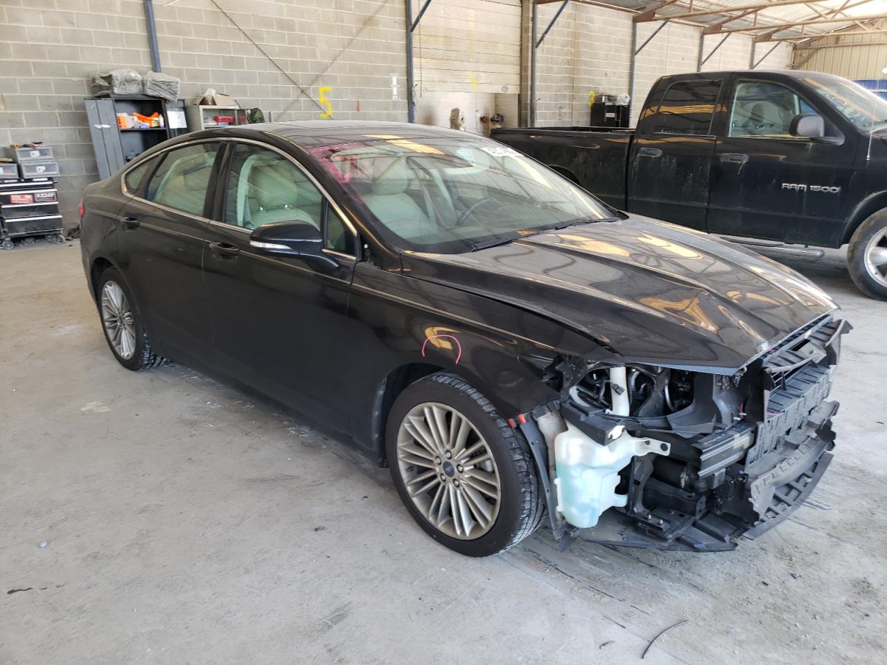 FORD FUSION SE 2013 with VIN 3FA6P0HRXDR160603 - Photo from auction