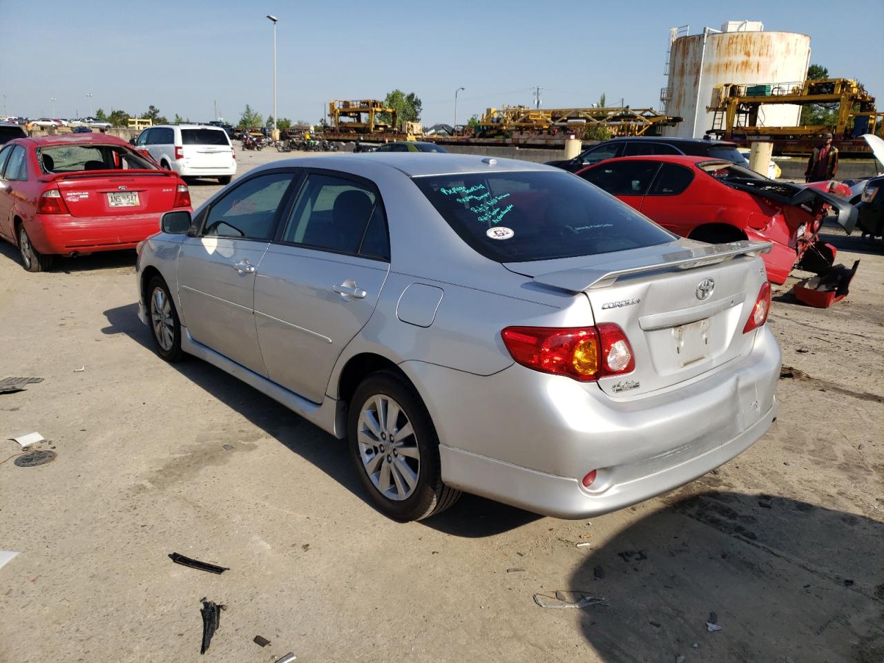 Photo 3 from auction – 2009 TOYOTA COROLLA BA with VIN 1NXBU40E69Z069289