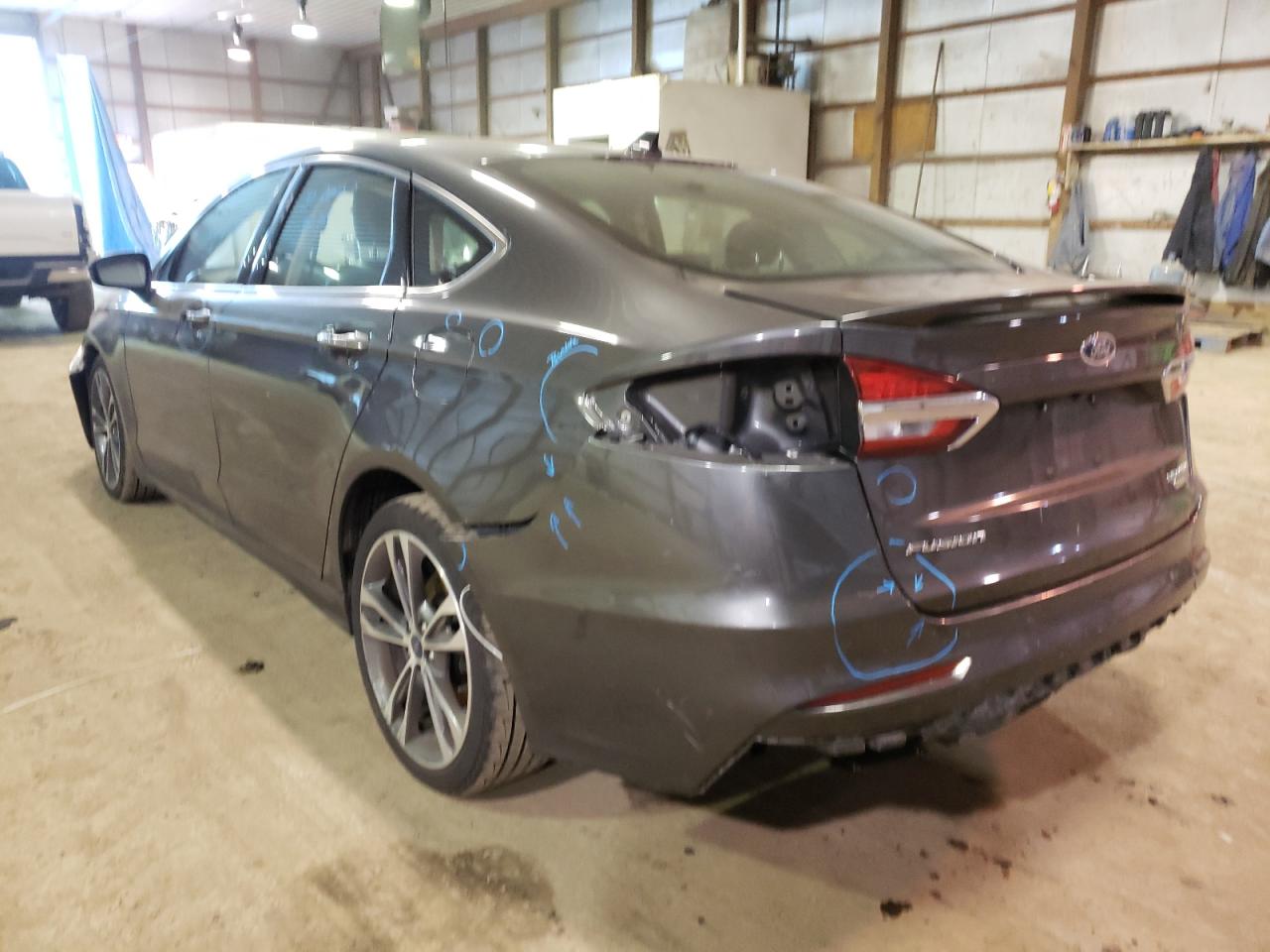 Photo 3 from auction – 2020 FORD FUSION TIT with VIN 3FA6P0D96LR193795