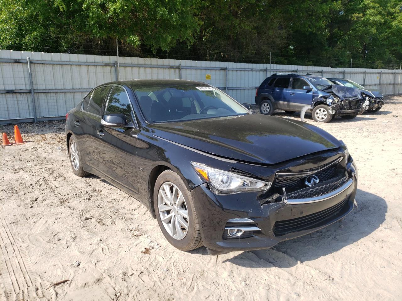 Photo 1 from auction – 2015 INFINITI Q50 BASE with VIN JN1BV7AP2FM340205