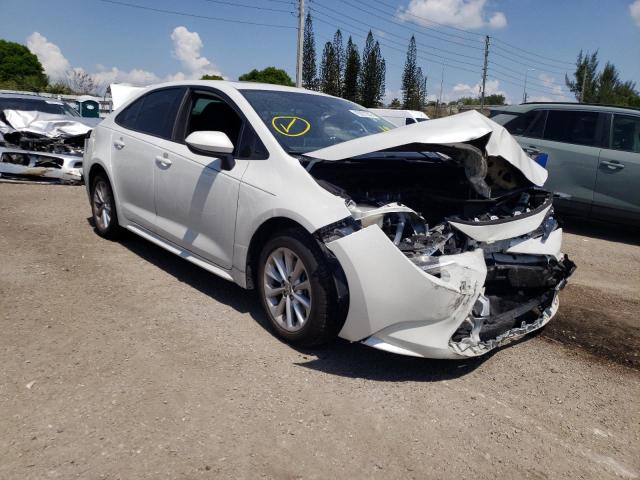 TOYOTA COROLLA LE 2020 with VIN 5YFHPRAE1LP062434 - Photo from auction