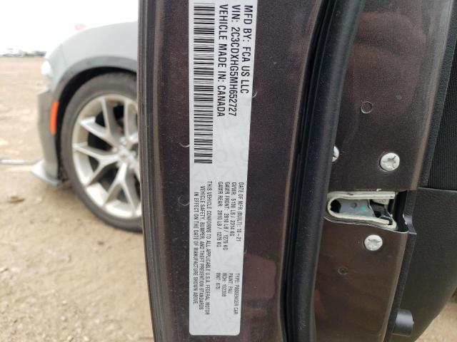 Photo 10 from auction – 2021 DODGE CHARGER GT with VIN 2C3CDXHG5MH652727