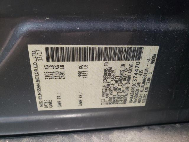 Photo 10 from auction – 2018 NISSAN MAXIMA 3.5 with VIN 1N4AA6AP0JC374470