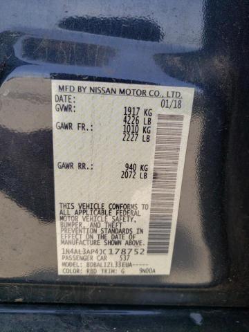 Photo 10 from auction – 2018 NISSAN ALTIMA 2.5 with VIN 1N4AL3AP4JC178752