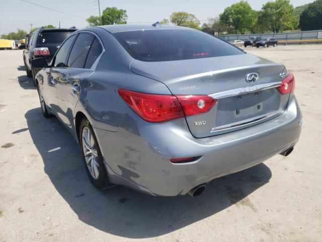 Photo 3 from auction – 2014 INFINITI Q50 BASE with VIN JN1BV7AR3EM691804