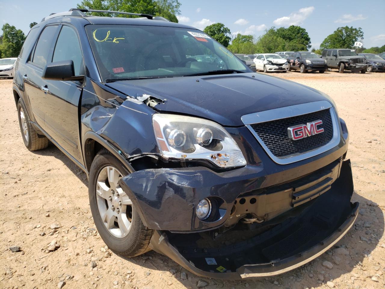 GMC ACADIA SLE 2012 with VIN 1GKKRNED9CJ320749 - Photo from auction