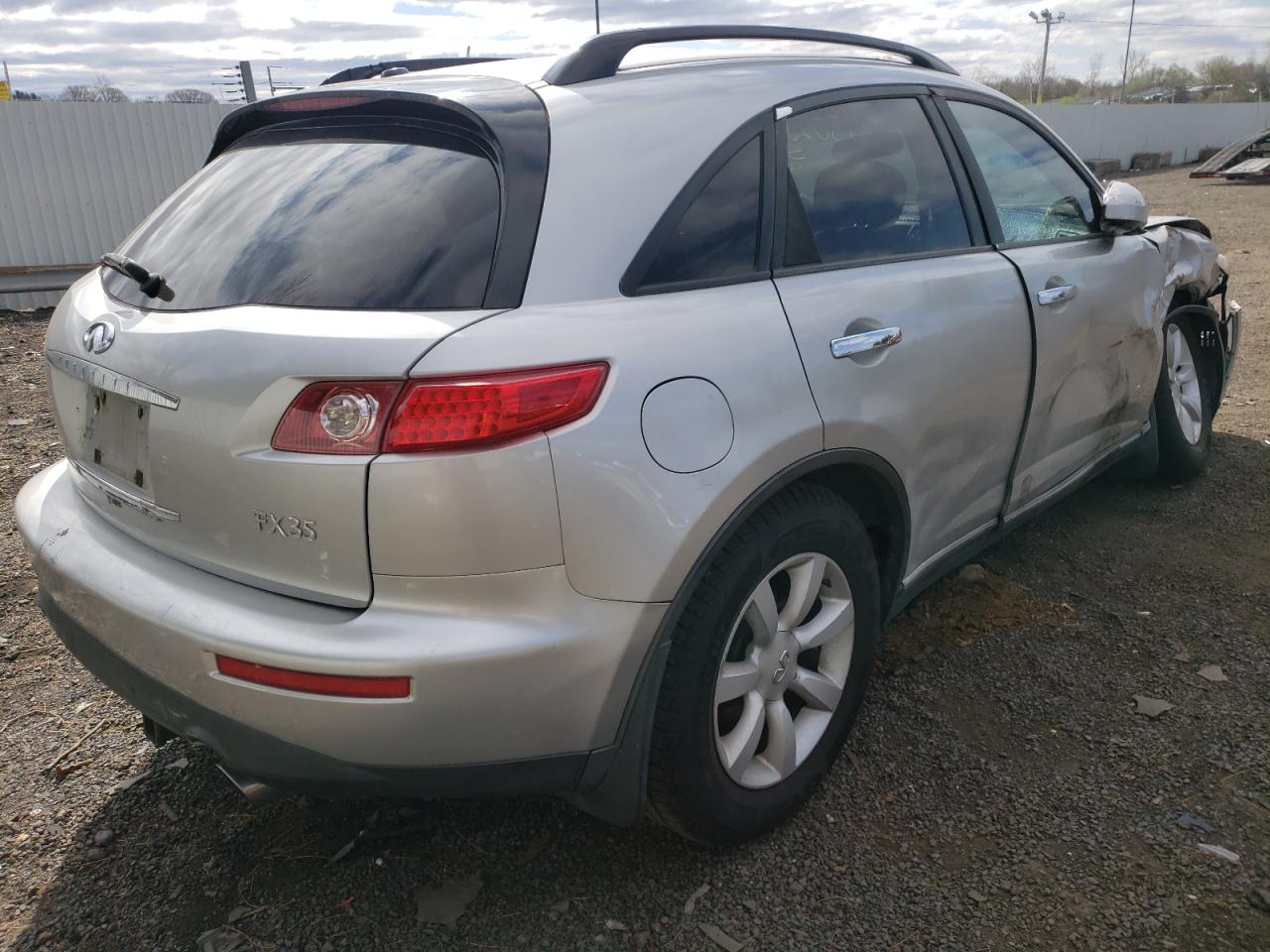 Photo 4 from auction – 2005 INFINITI FX35 with VIN JNRAS08W25X217183