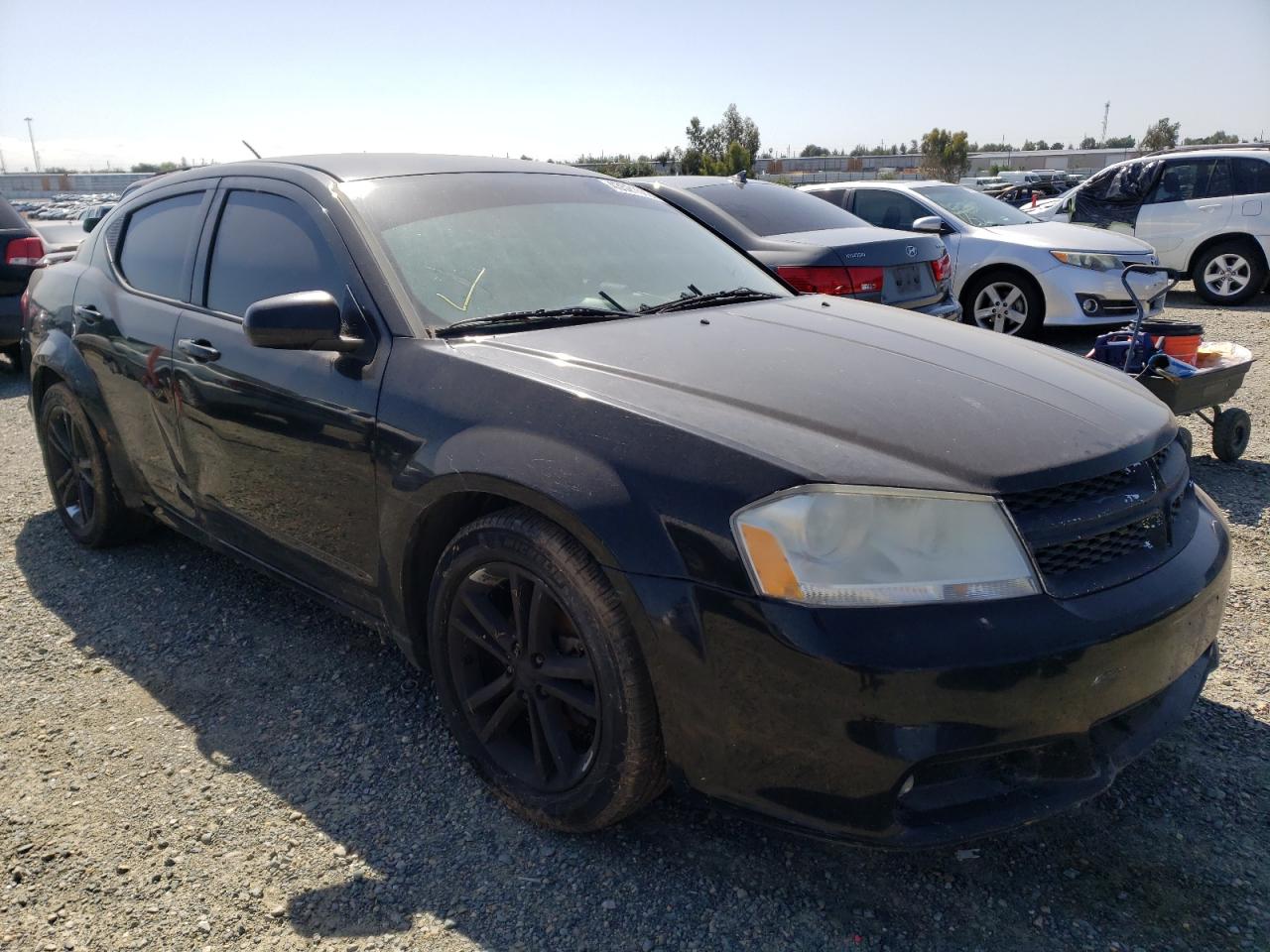DODGE AVENGER SX 2012 z numerem VIN 1C3CDZEG0CN309796 - Zdjęcie z aukcji
