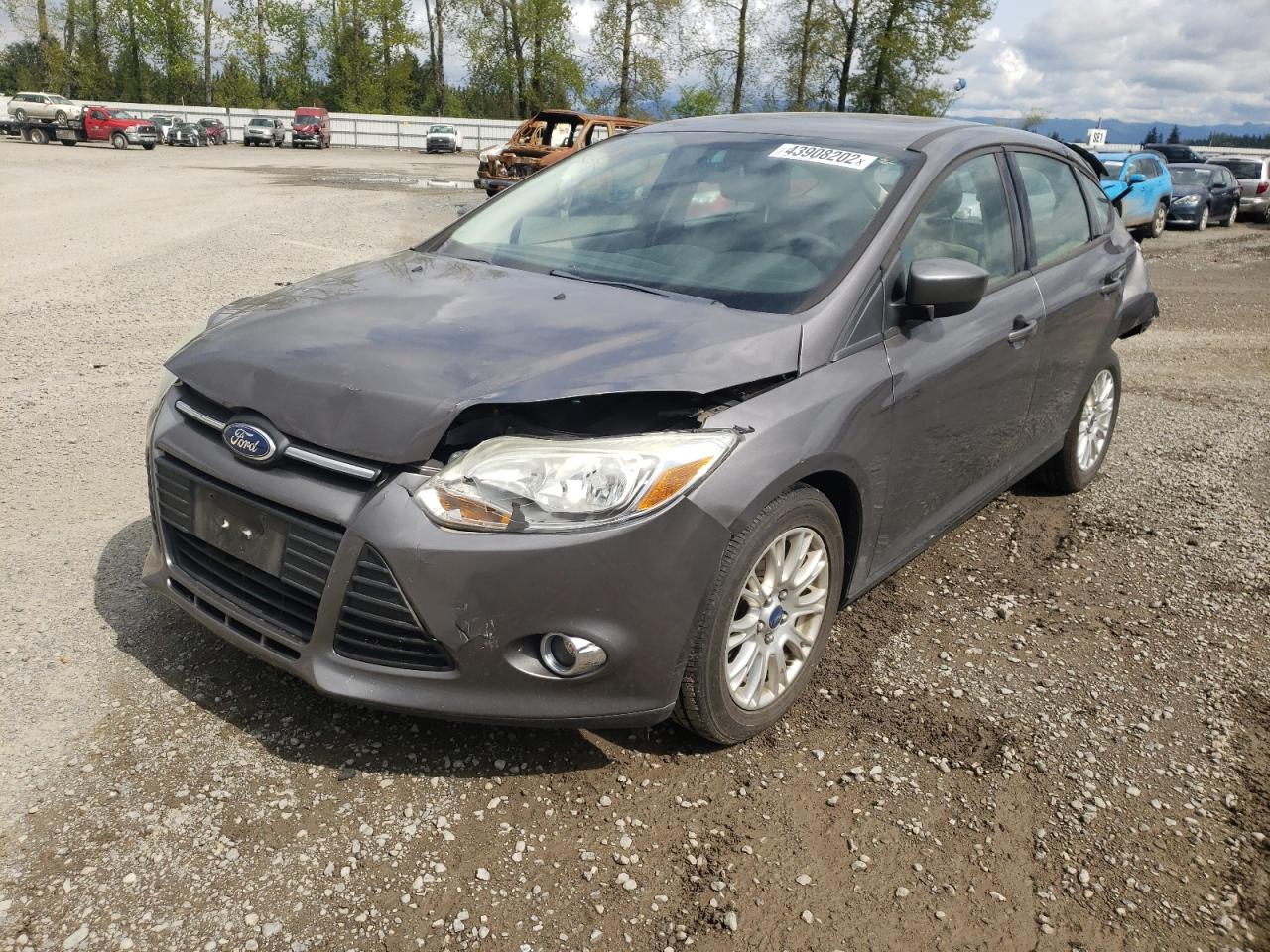Photo 2 from auction – 2012 FORD FOCUS SE with VIN 1FAHP3K26CL148158