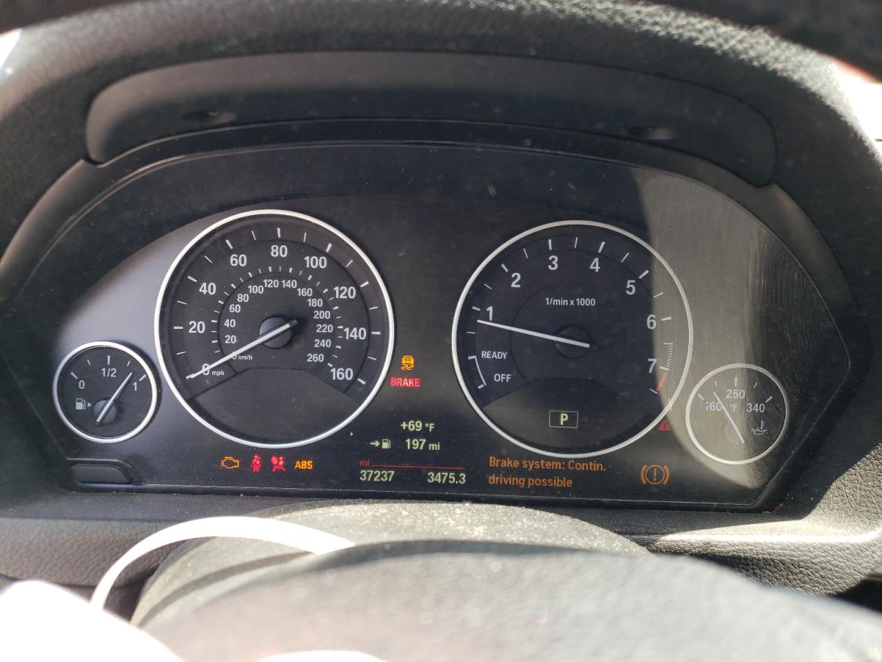 Photo 8 from auction – 2015 BMW 328 I with VIN WBA3A5G56FNS90214