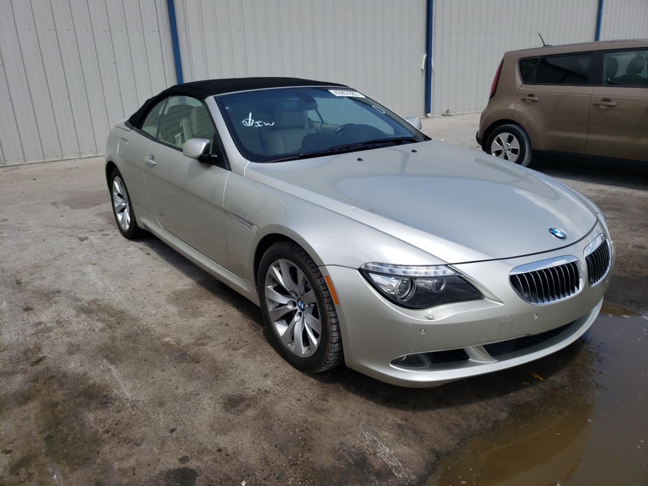 BMW 650 I 2010 with VIN WBAEB5C53AC224722 - Photo from auction