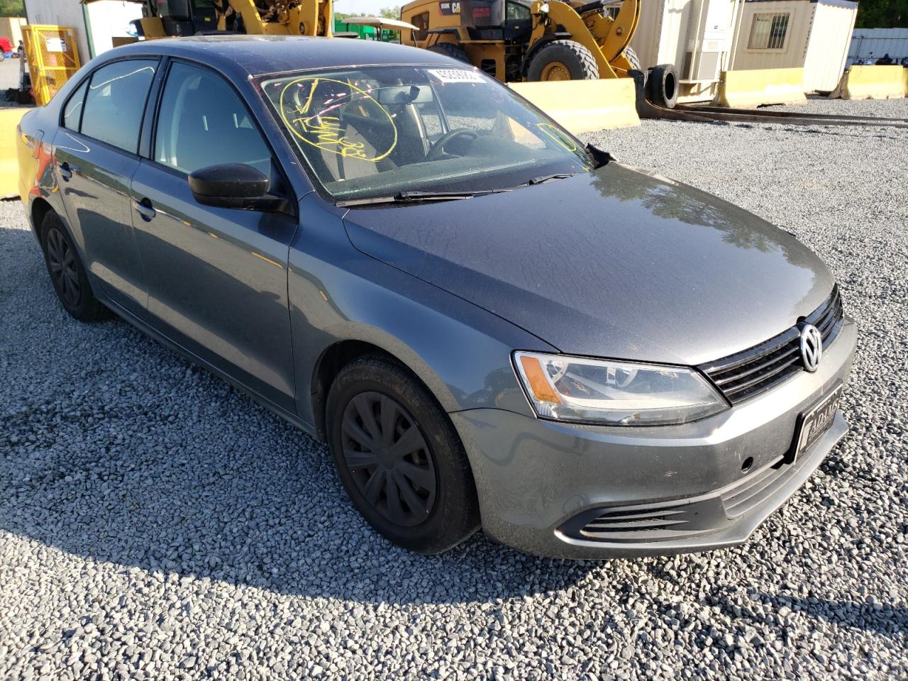 VOLKSWAGEN JETTA BASE 2013 with VIN 3VW2K7AJ8DM230422 - Photo from auction
