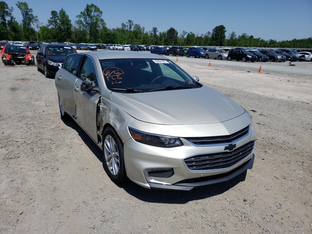 Photo 1 from auction – 2016 CHEVROLET MALIBU LT with VIN 1G1ZE5ST7GF261820
