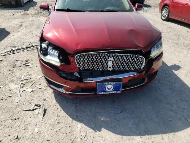 Photo 9 from auction – 2017 LINCOLN MKZ RESERV with VIN 3LN6L5E94HR603871
