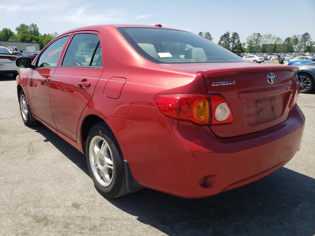 Photo 3 from auction – 2009 TOYOTA COROLLA BA with VIN 2T1BU40E99C160784