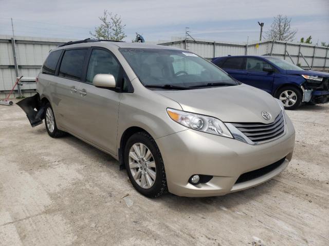 TOYOTA SIENNA XLE 2015 with VIN 5TDDK3DC0FS109727 - Photo from auction