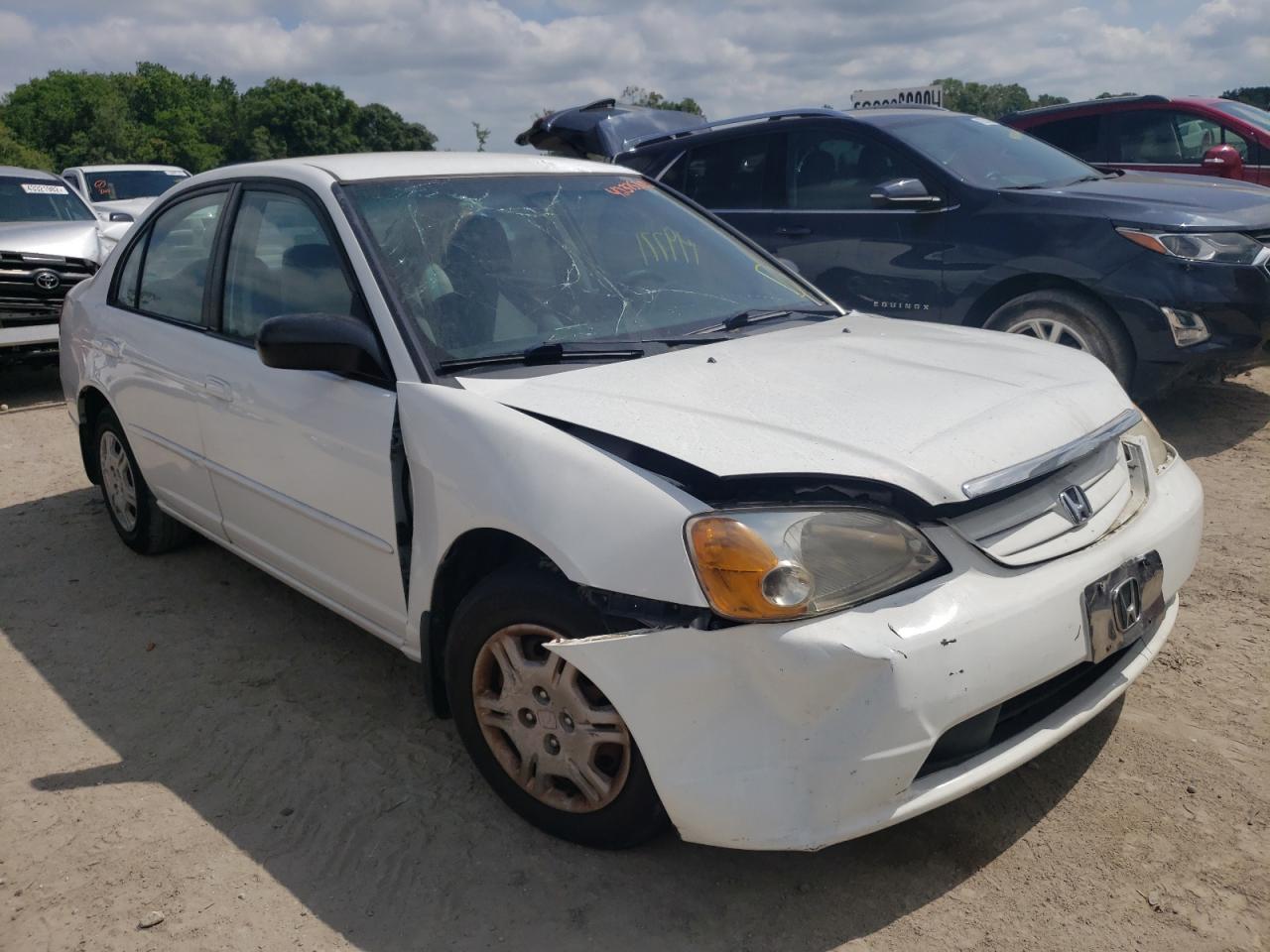 HONDA CIVIC LX 2002 with VIN 2HGES16652H611286 - Photo from auction