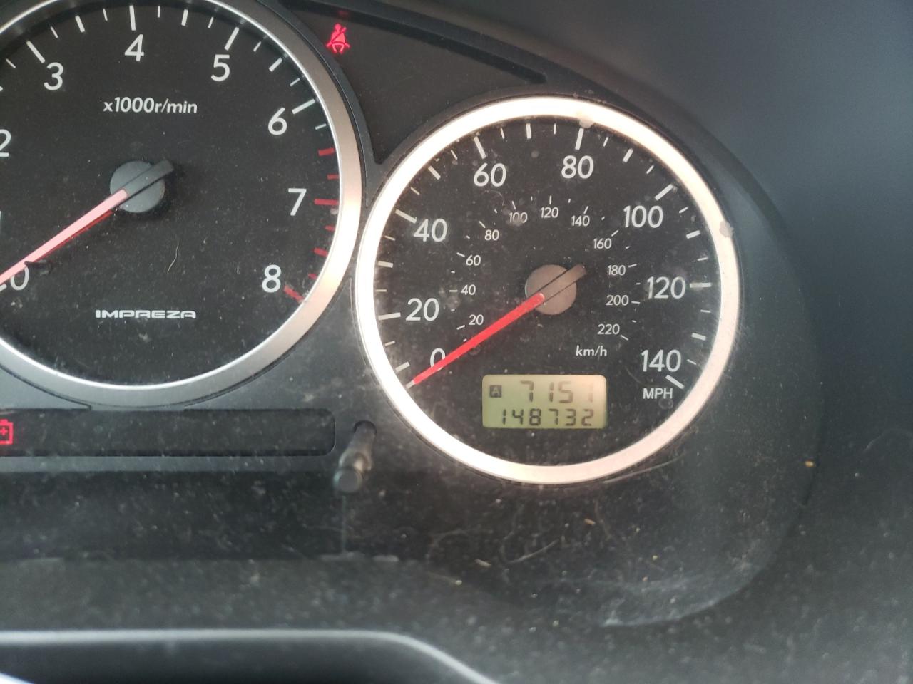 Photo 8 from auction – 2006 SUBARU IMPREZA WR with VIN JF1GD79656G510790