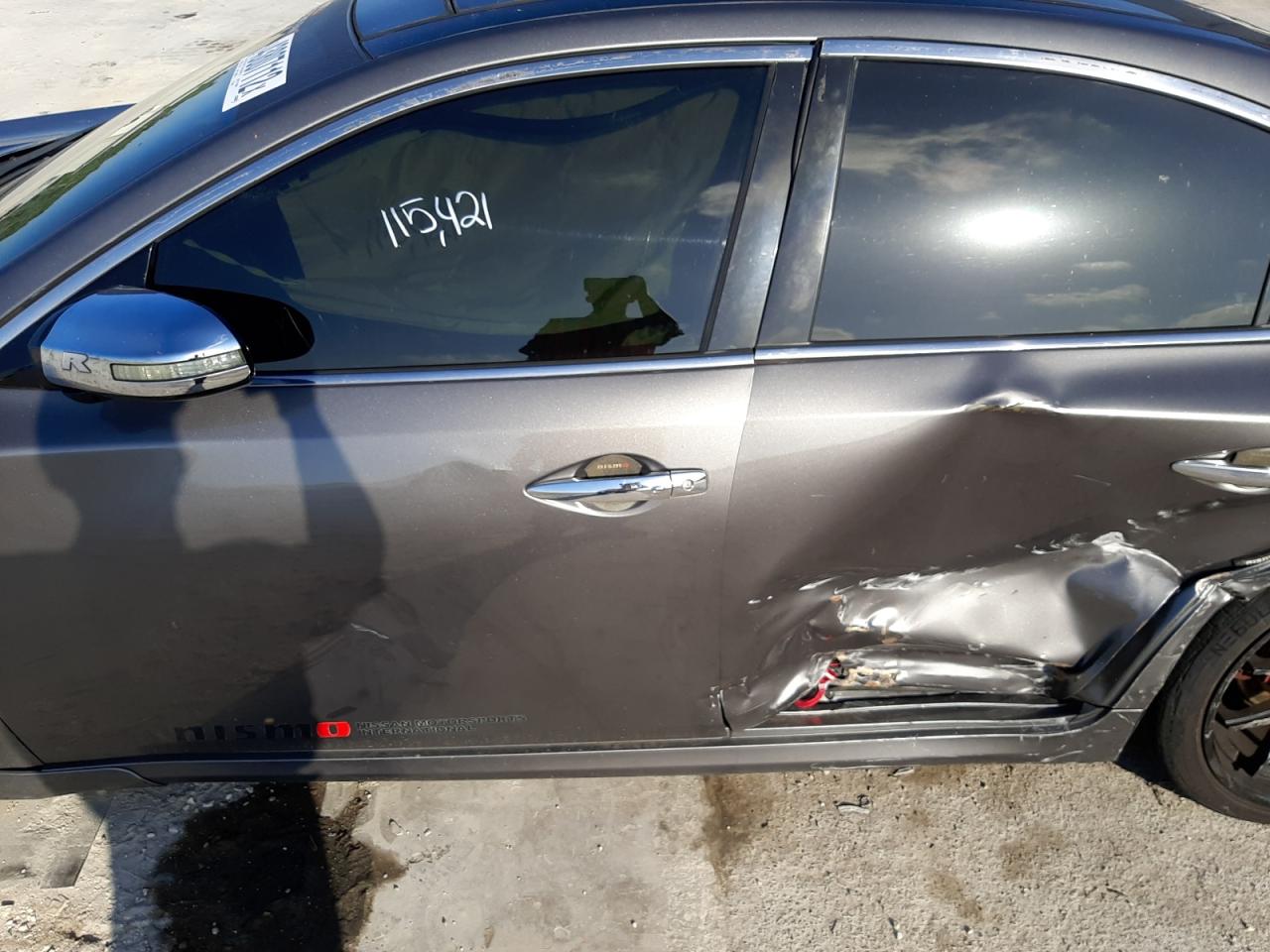 Photo 10 from auction – 2014 NISSAN MAXIMA S with VIN 1N4AA5AP3EC469699