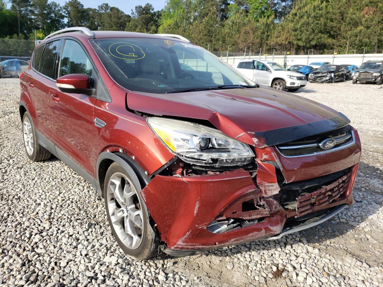 Photo 1 from auction – 2015 FORD ESCAPE TIT with VIN 1FMCU0JX0FUB16597