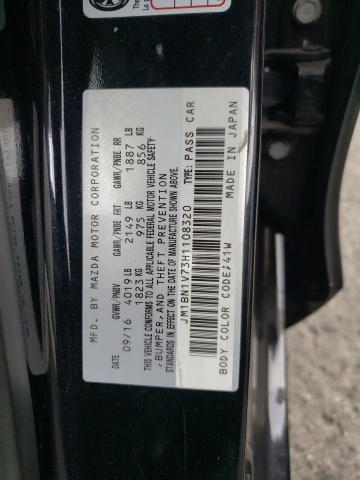Photo 10 from auction – 2017 MAZDA 3 TOURING with VIN JM1BN1V73H1108320
